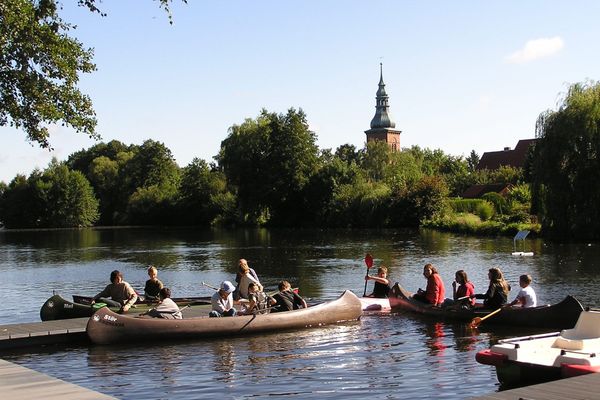 Kurpark am See Bootsanleger