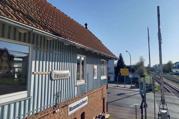 Stellwerk Reinheim - Außenansicht