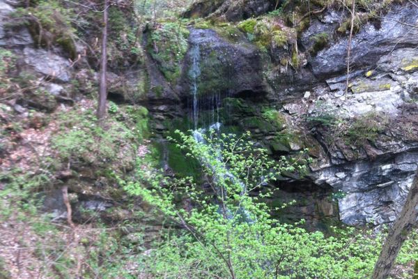 Wasserfall in der Reitnerbachklamm
