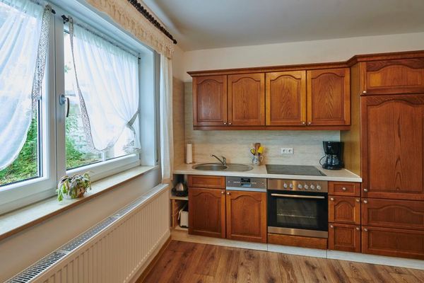 Ferienwohnung Geisbergblick Küchenzeile