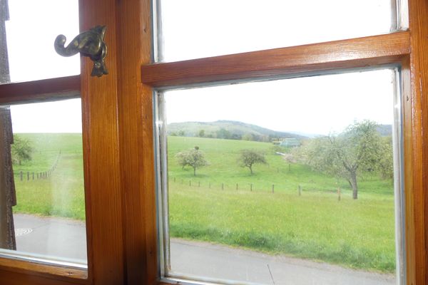 Blick aus dem Fenster
