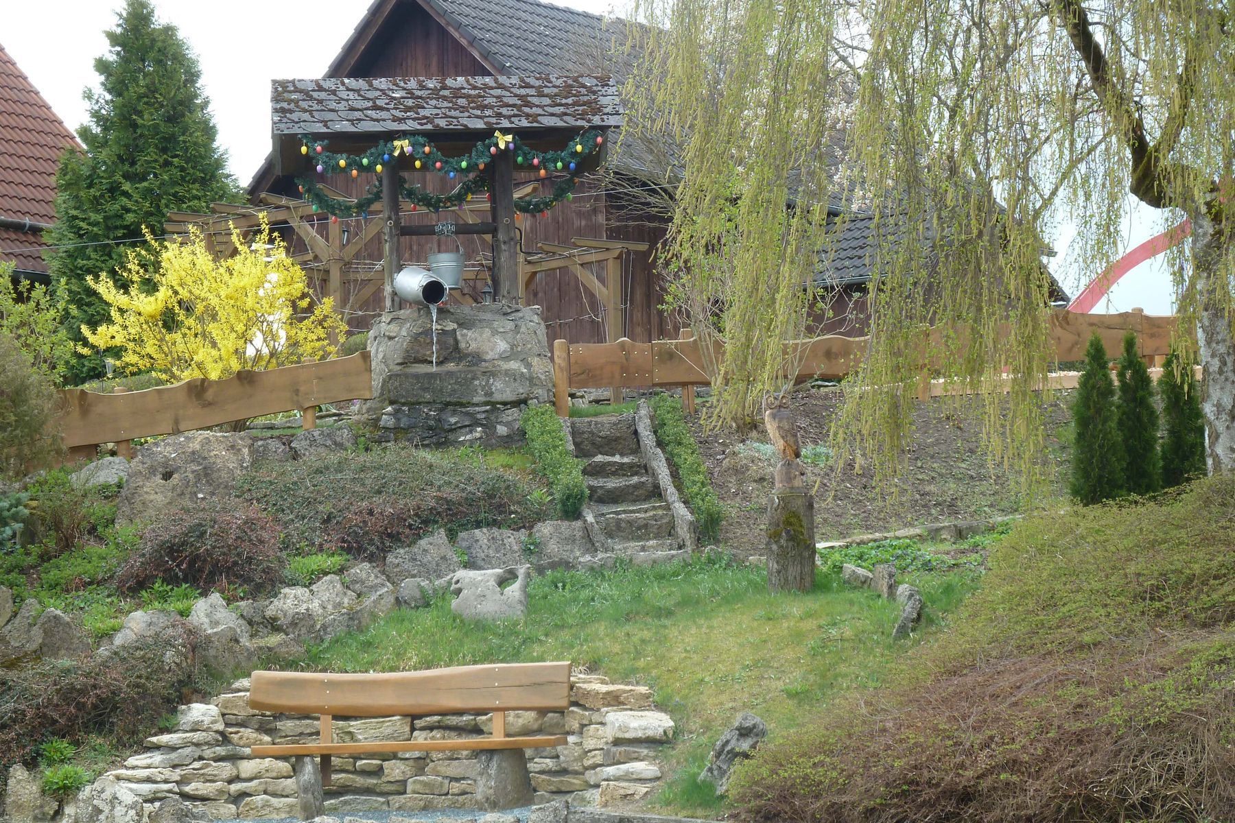 Osterdekoration Wtzelsdorf: Frankenwald Tourismus