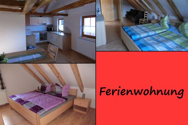 Schlafzimmer Ferienwohnung Ferienhaus Herrmann