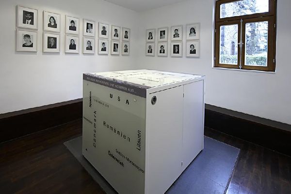 Blick in die Ausstellung des Museums im Spital Grünberg.
