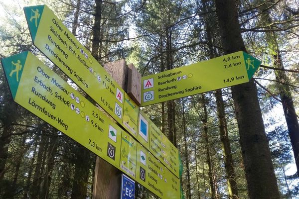 Reichlich Wanderwege