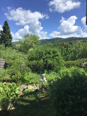Garten und Ausblick