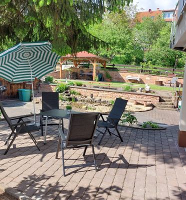Ansitz im Garten