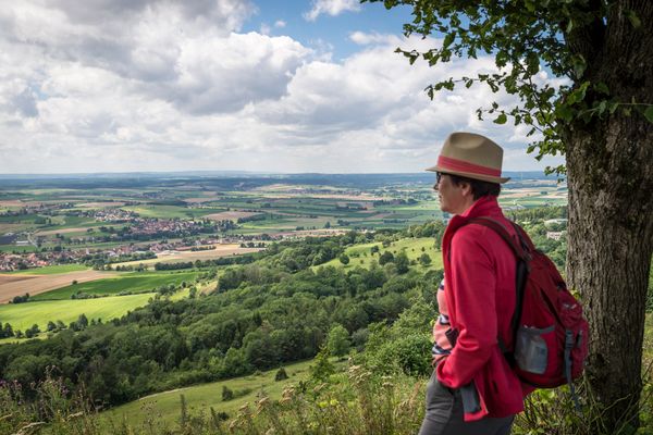 Blick vom Hesselberg