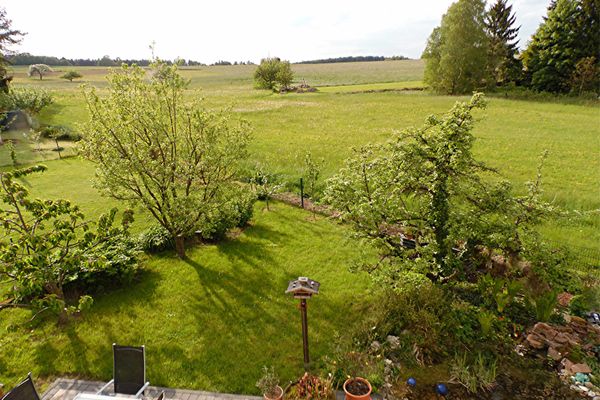 Ausblick vom Wohnzimmer