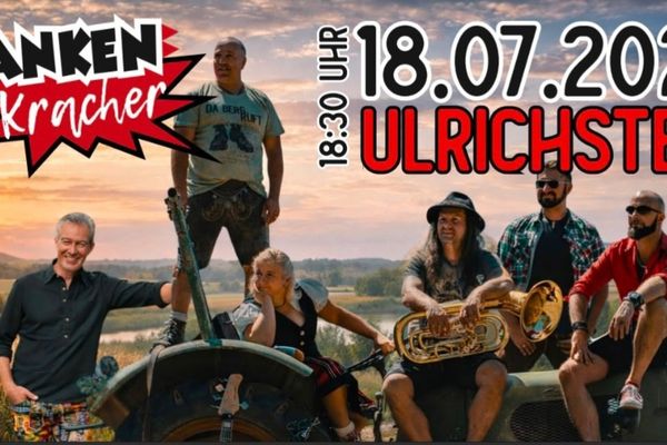 Plakat zu den Frankenkrachern am 18.07.2026