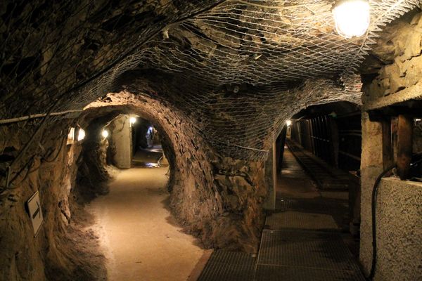 Im Stollen des Peißenberger Bergbaumuseum