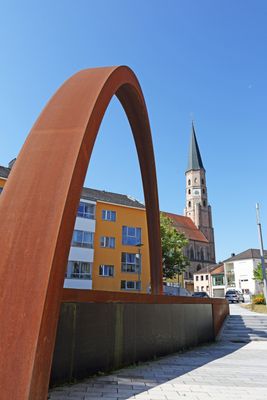 Spitalplatz, Blick zum Bürgerheim