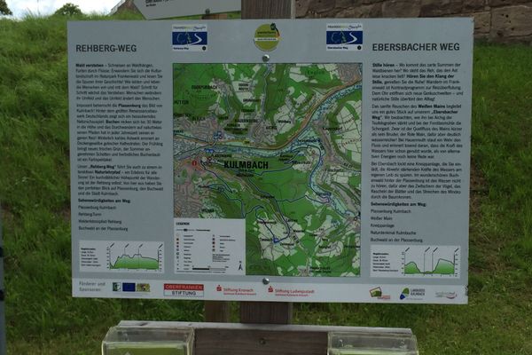 Ausgangspunkt FrankenwaldSteigla Rehberg-Weg groß