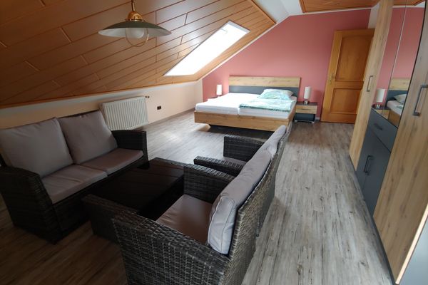 Ferienwohnungen Michaela Müller, Schlafzimmer 2 - Ferienwohnung A