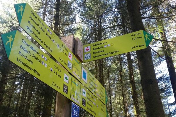 Reichlich Wanderwege