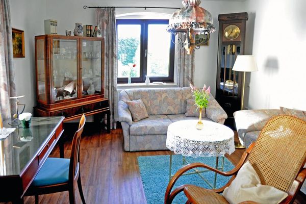 Ferienhaus Buchhaus Vier - Wohnzimmer