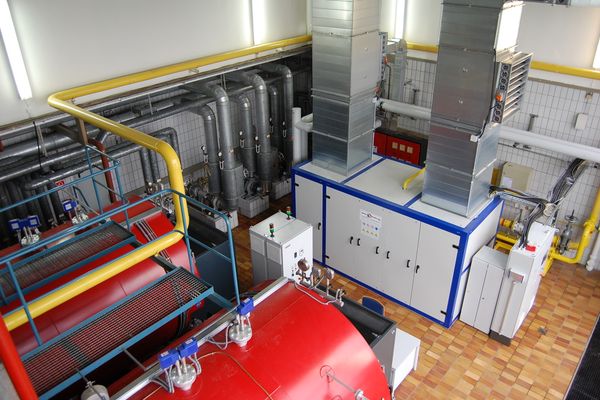 Heizzentrale der Staatsbad GmbH