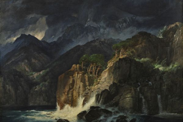 Arnold Böcklin, Prometheuslandschaft (1885)
