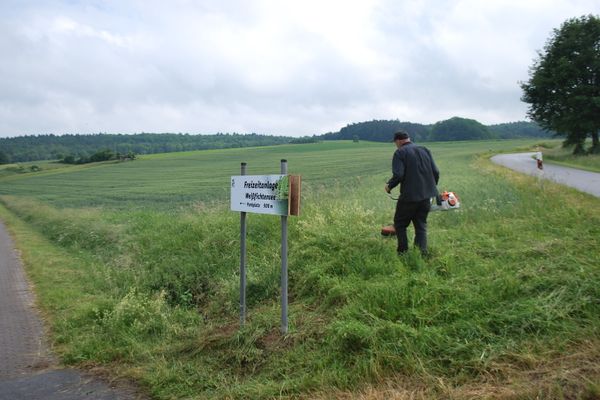 Mäharbeiten
