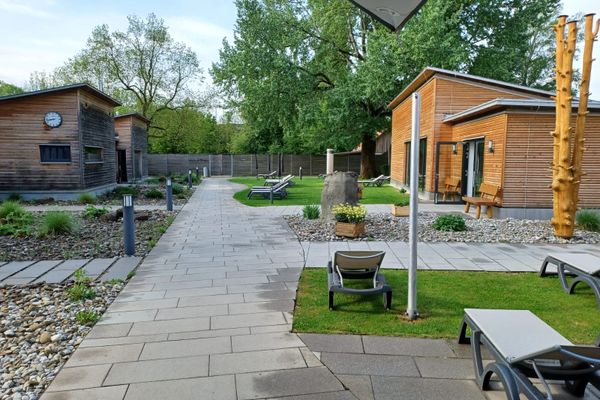 Erlebnissauna mit Außenbereich