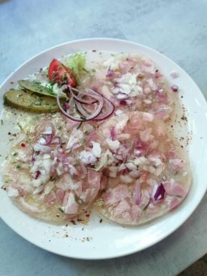 Sülze im Biergarten Zeitinsel