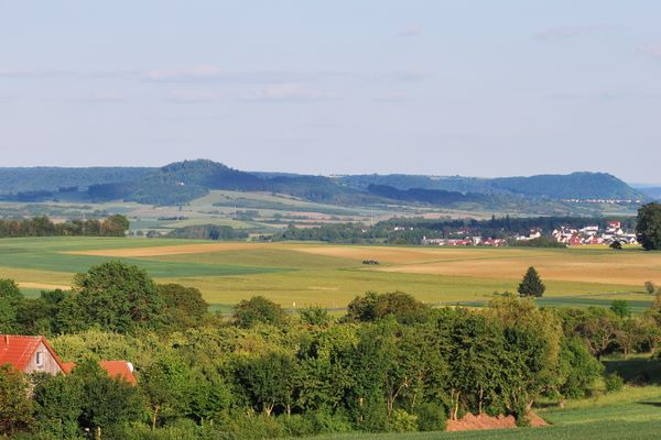 Blick zur Hohen Wann