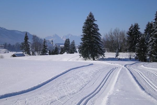 Langlaufloipe Mühlfeld Rottenbuch
