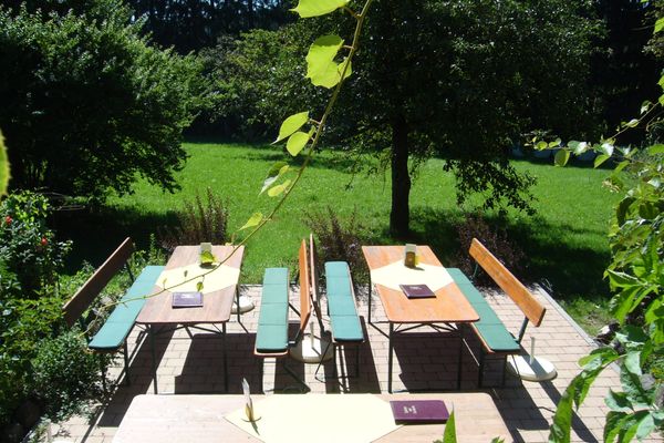 Hofcafé Villa Möstl Terrasse