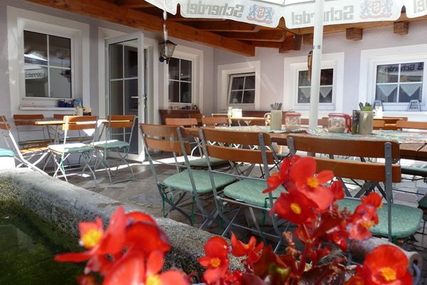 Biergarten vom Gasthof-Pension Reinl