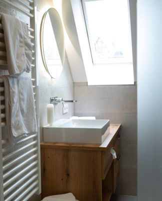 Landhaus traditionell mit renoviertem Bad