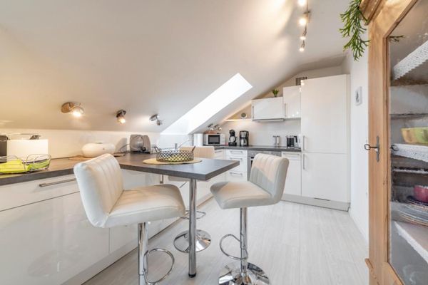 Ferienwohnung Haus Jaegersburg Kueche