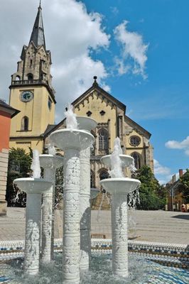 Porzellanbrunnen in Selb