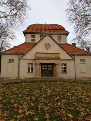 Bild des Datensatzes Neuer jüdischer Friedhof mit  Trauerhalle im Darmstädter Jugendstil