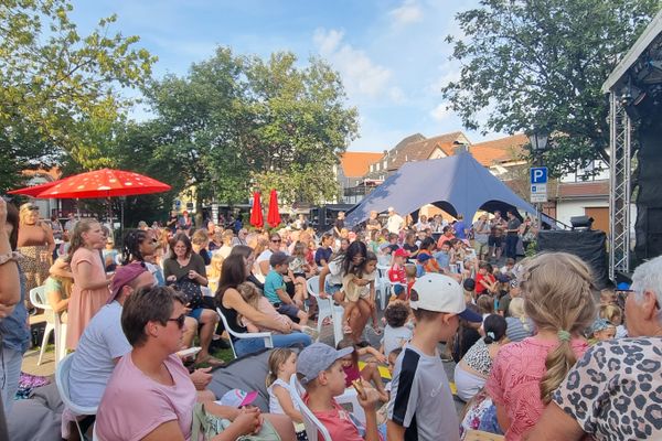 Sommer am Turm - Blick ins Publikum fürs Kindertheater