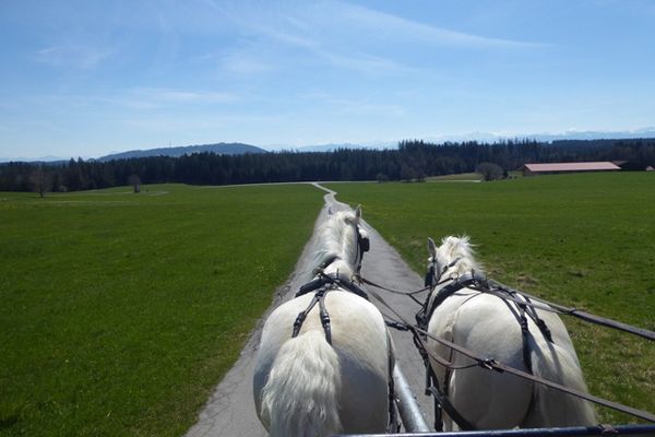 Auf dem Paradieshof bei Wessobrunn