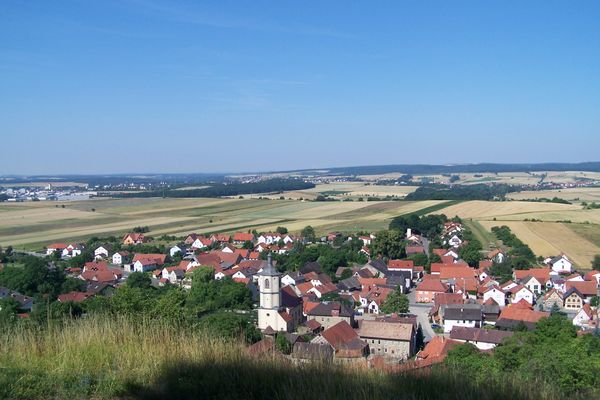 Blick auf Prappach