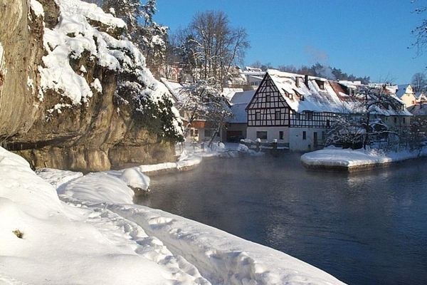 Velden im Winter
