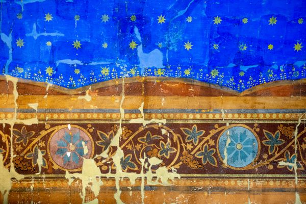 Verzierungen in der ehemaligen Synagoge in Pfungstadt