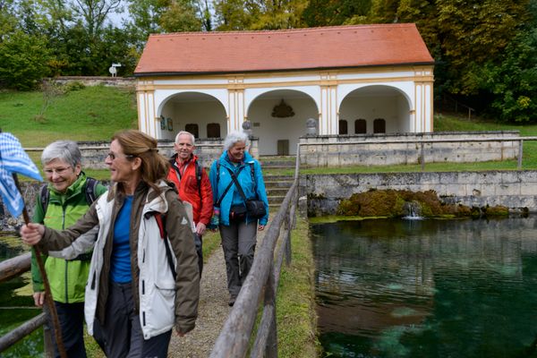 Jakobsweg Etappe 1aA: Herrsching - Wessobrunn (nördlich des Ammersees)