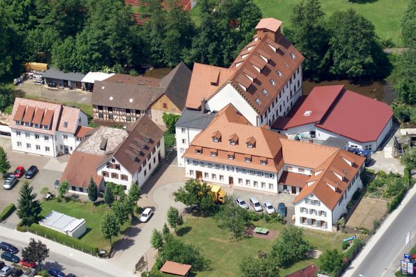 Mühle von oben