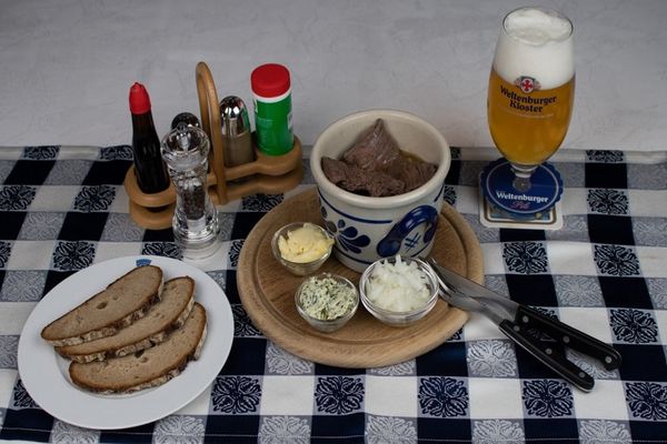 Gericht von der Gaststätte Zum Haisl