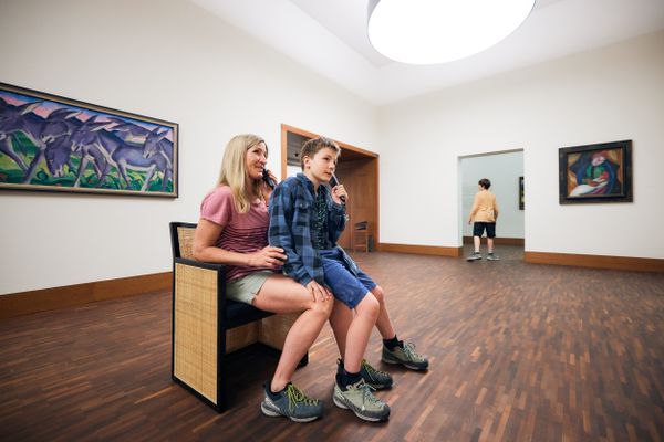 Franz Marc Museum in Kochel am See, Ausstellungsraum