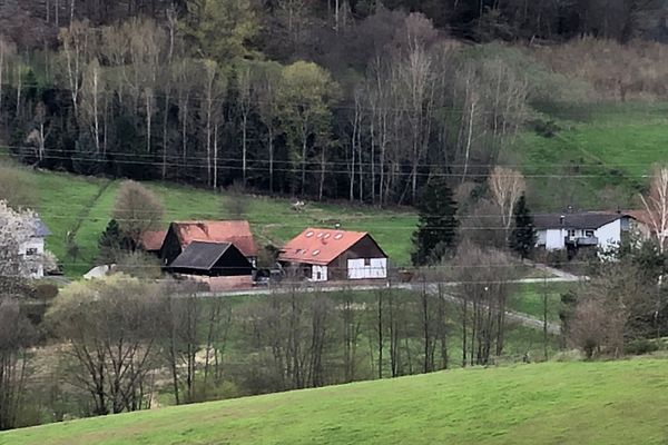 Blick Richtung Unterkunft