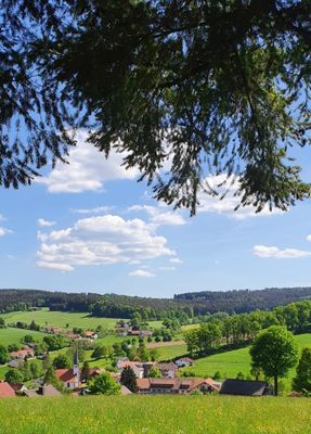 Blick über Mossautal-Güttersbach