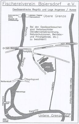 Skizze Regnitz, Ausee & Angersee