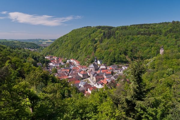 Ortsansicht von Bad Berneck