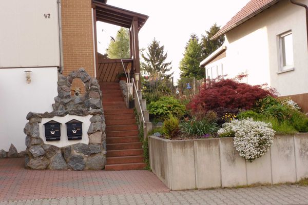 Eingangsbereich zum Haus