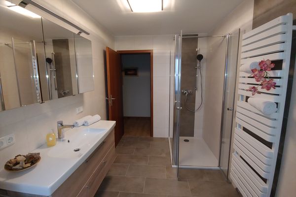 Ferienwohnungen Michaela Müller, Badezimmer - Ferienwohnung B