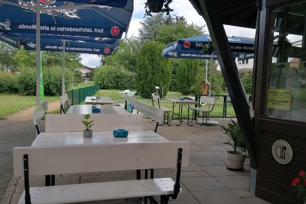 Kleingaststätte "Mumbelhütt" in Münster