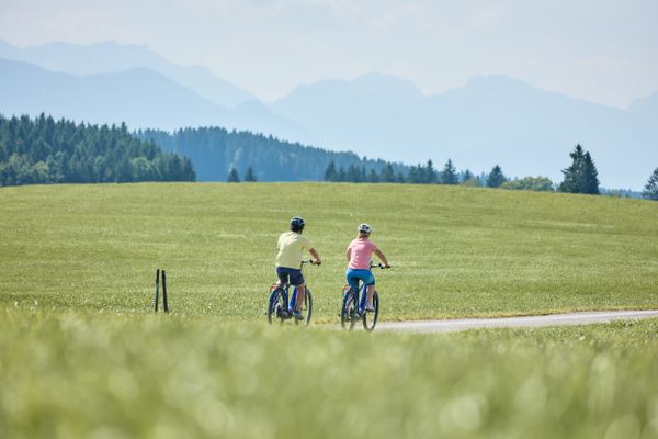 Zwischen Deutensee und Grubsee bei Peiting